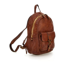 Load image into Gallery viewer, Campomaggi/Backpack(Black/Cognac)