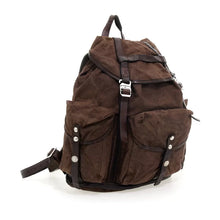 Load image into Gallery viewer, Campomaggi/Brown Canvas Backpack