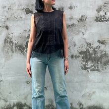 Load image into Gallery viewer, Japan designer/Lace top(White/Black)