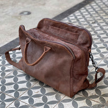 Load image into Gallery viewer, Delle Cose/Brown Calf Leather Doctor Bag - OBEIOBEI