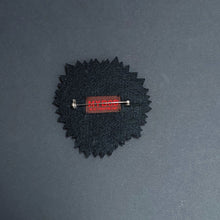 Load image into Gallery viewer, My BOB/Black Embroidered Brooch - OBEIOBEI