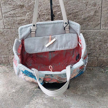 Load image into Gallery viewer, Jamin Puech/Gray sequin embroidery handbag - OBEIOBEI