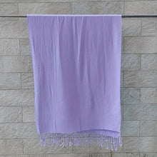 Load image into Gallery viewer, 德國Codello/Cashmere Silk Scarf (Grey Green/Purple) - OBEIOBEI