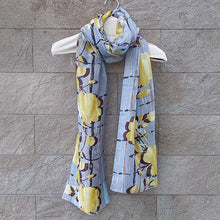 Load image into Gallery viewer, Ana Maison/Printed Silk Scarf (2 Style) - OBEIOBEI