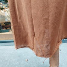 Load image into Gallery viewer, 義大利設計師品牌/Brown Silk Sleeveless Dress - OBEIOBEI