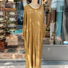 Load image into Gallery viewer, 義大利設計師品牌/Yellow Cotton Dress - OBEIOBEI