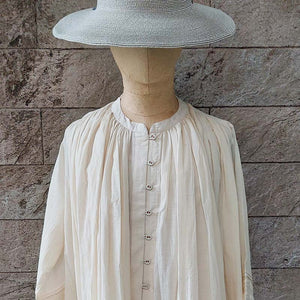 ITR/Loose-fitting Cotton Dress - OBEIOBEI