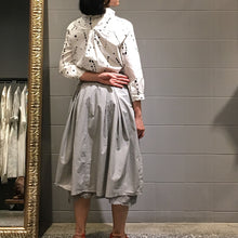 Load image into Gallery viewer, Hannoh Wessel/Grey skirt - OBEIOBEI