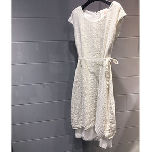 Hannoh Wessel/Stripe Dress(Navy/White) - OBEIOBEI