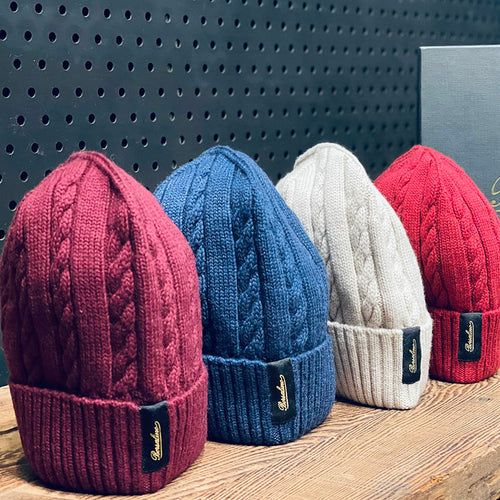 Borsalino/Cashwool knitting cap-4 colors - OBEIOBEI