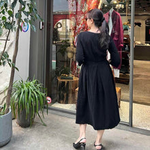 Load image into Gallery viewer, H+ by Hannoh Wessel/Black dress(36/38)