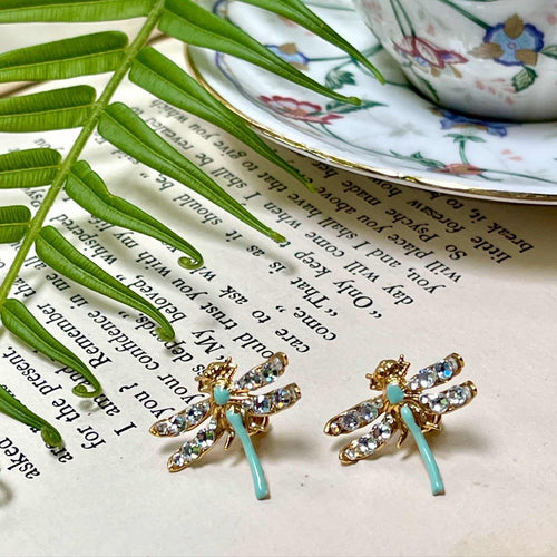 Cecile Boccara/Dragonfly earrings