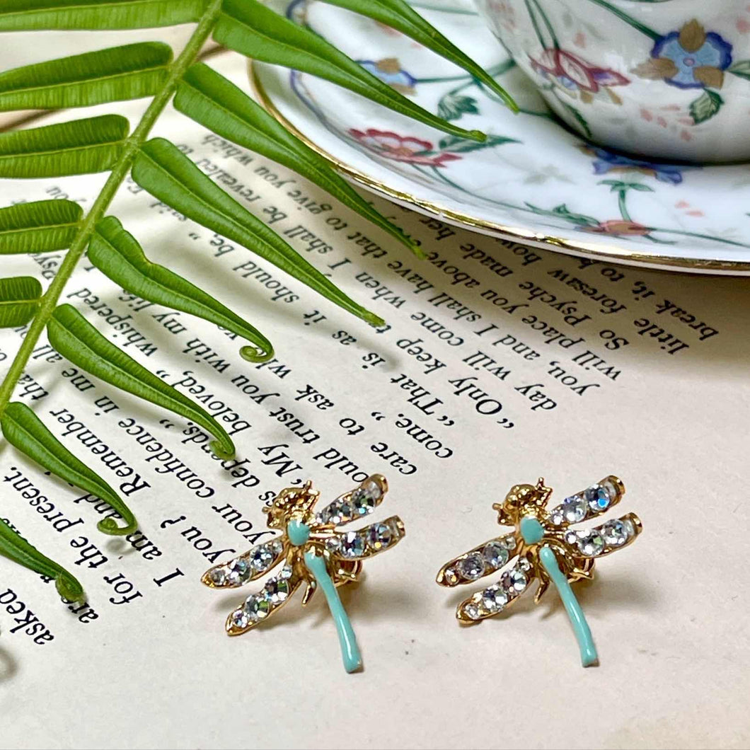 Cecile Boccara/Dragonfly earrings