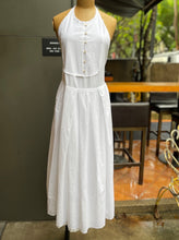 Load image into Gallery viewer, H+ by Hannoh Wessel/White &amp; Sky halter dress(36/38)