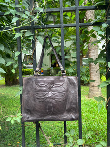 Campomaggi/Grey Leather Tote