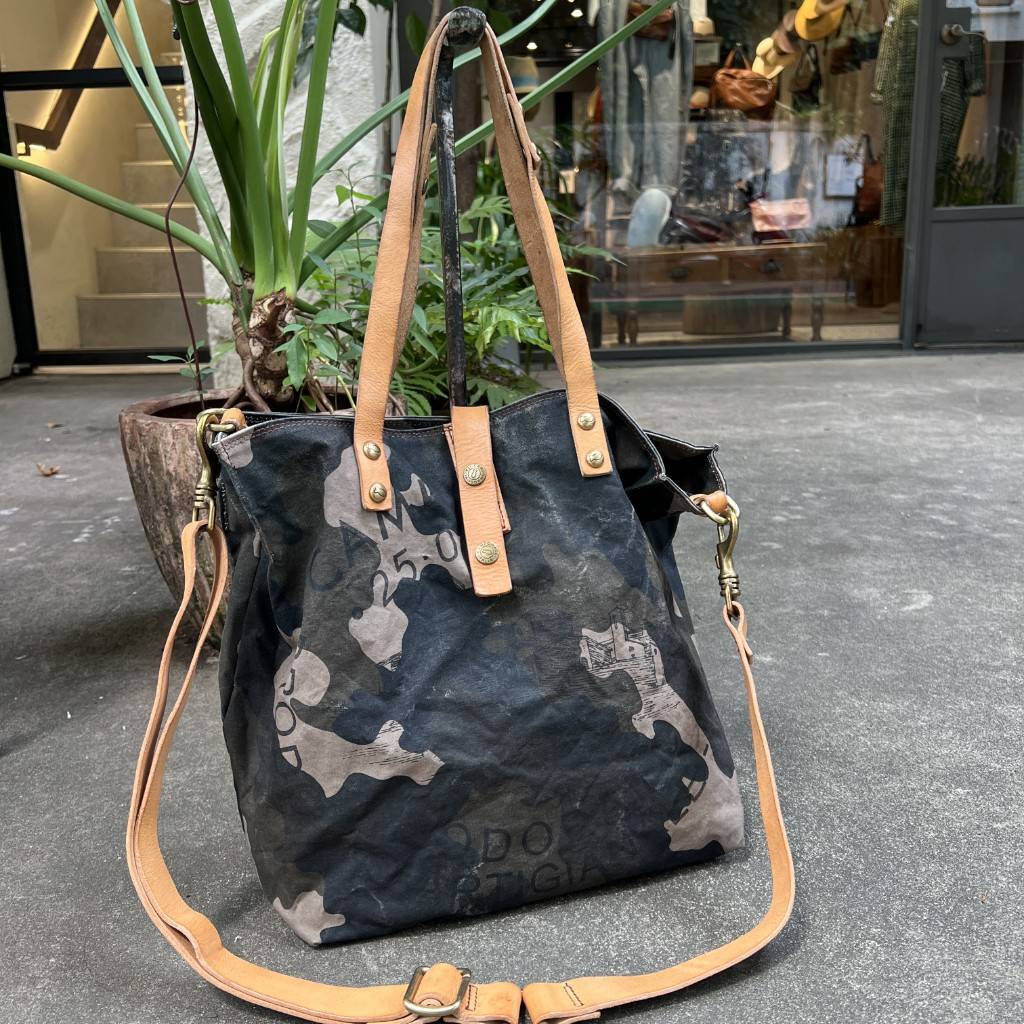 Campomaggi/Camouflage Canvas Bag