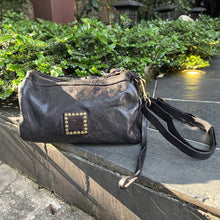 Load image into Gallery viewer, Campomaggi/Black Woven Shoulder Bag