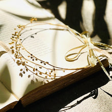 Load image into Gallery viewer, Cecile Boccara/Gold Beads Tiara