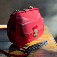 Load image into Gallery viewer, Christian Peau/Classic red frame shoulder bag