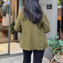 Load image into Gallery viewer, 義大利Massimo Alba/Military Green Wool Jacket