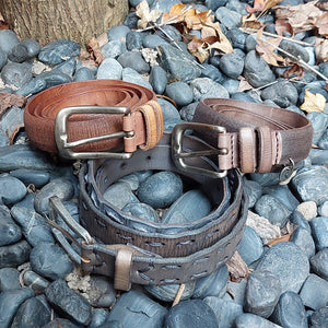 Martinica/Dark Brown Leather Belt