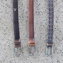 Load image into Gallery viewer, Martinica/Dark Brown Leather Belt