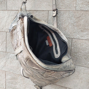 Numero 10/Grey brown backpack - OBEIOBEI