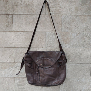 Delle Cose/Dark Brown Messenger - OBEIOBEI