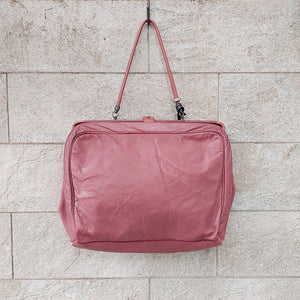 Christian Peau/Large frame bag(Brown grey/Cameo brown) - OBEIOBEI