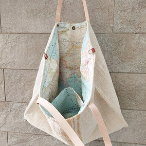 西班牙設計師/Carrot Embroidery Tote Bag - Large - OBEIOBEI