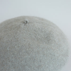 日本設計師帽款/Felt Beret（Green/Grey）