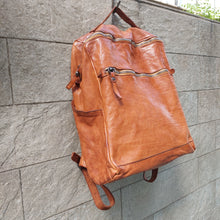 Load image into Gallery viewer, Campomaggi/Cognac Leather Backpack