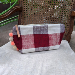 西班牙設計師/Woven Cotton pouch bag