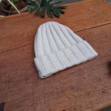Load image into Gallery viewer, 義大利MJW/Wool Knitting Hat (Black/Grey/Nayural)
