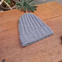 Load image into Gallery viewer, 義大利MJW/Wool Knitting Hat (Black/Grey/Nayural)