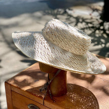Load image into Gallery viewer, 日本設計師草帽/Wide brim straw hat(White)