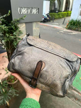 Load image into Gallery viewer, Numero 10/Grey brown croc pattern shoulder bag