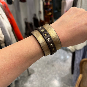 Campomaggi/Unisex Leather Bracelets(A/B/C/D/E)