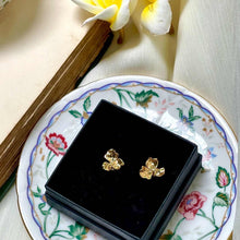 Load image into Gallery viewer, Cecile Boccara/Small gold earrings