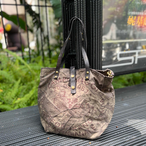 Campomaggi/Canvas shopper