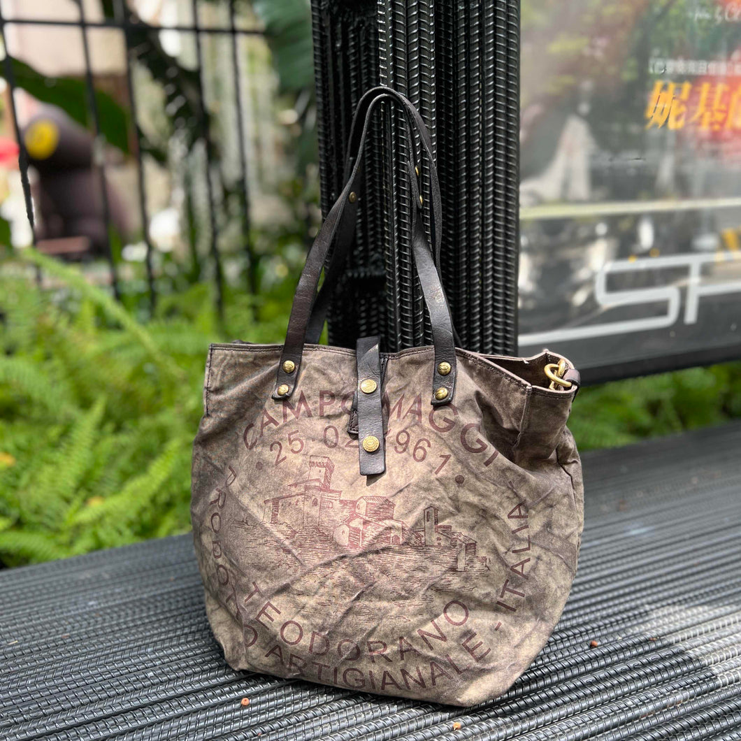 Campomaggi/Canvas shopper