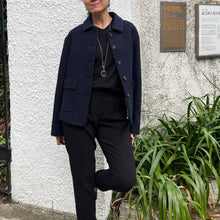 Load image into Gallery viewer, 義大利Massimo Alba/Navy Vergin Wool Jacket