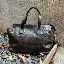 Load image into Gallery viewer, Numero 10/Dark brown dots stamp tote