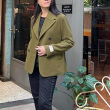 Load image into Gallery viewer, 義大利Massimo Alba/Military Green Wool Jacket
