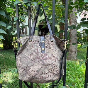 Campomaggi/Canvas shopper
