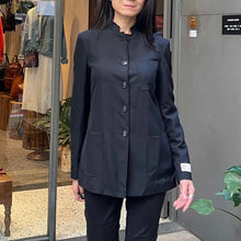 Load image into Gallery viewer, 義大利Massimo Alba/Black Wool Jacket