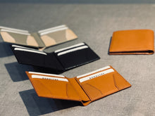 Load image into Gallery viewer, Bonastre/Leather Wallet (Black/Brown)