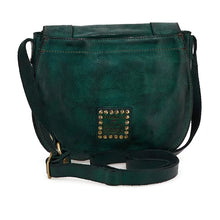 Load image into Gallery viewer, Campomaggi/Green shoulder bag with chain