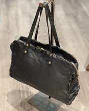 Load image into Gallery viewer, Campomaggi/Unisex Tote(Cognac/Black)