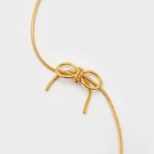 Cecile Boccara/Bracelet with small chain knot